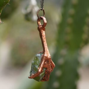 Beetle Claw Pendant Peridot