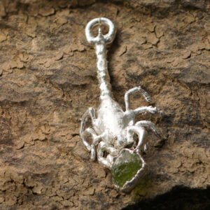 Scorpion Pendant Peridot