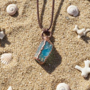 Blue Fluorite Pendant